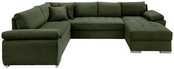SEDACÍ SOUPRAVA, textil, tmavě zelená P & B - Sedací soupravy, Online Only
