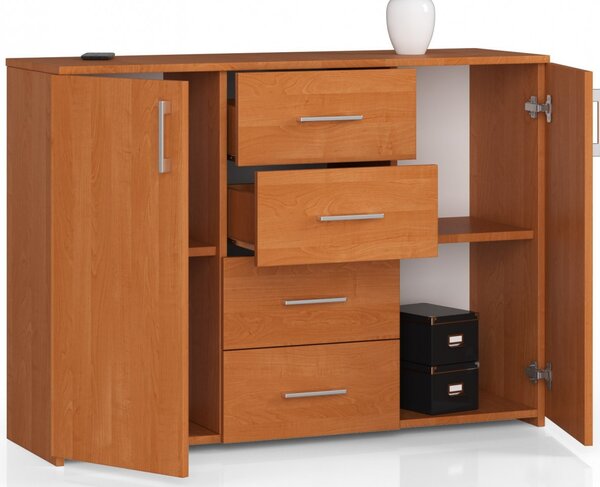 Ak furniture Komoda Torvi K 110,4 cm olše