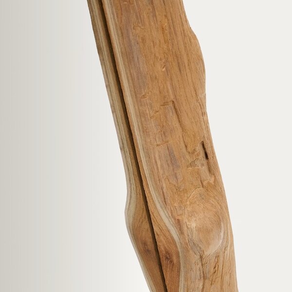 Kave Home Dřevěné závěsné zrcadlo Ibro 200 x 105 cm