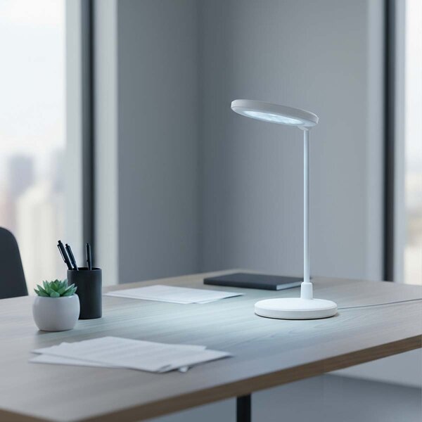 Nedis LTLRM11WT - LED Stm. nab. dot. lampa LED/6W/1200 mAh 3000/4000/5700K bílá
