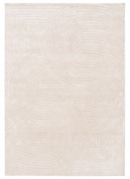 Fargotex Béžový vlněný koberec Nevicare 160 x 230 cm