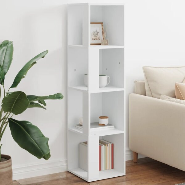 Regál Zakito 33 cm x 132 cm x 33 cm bílý