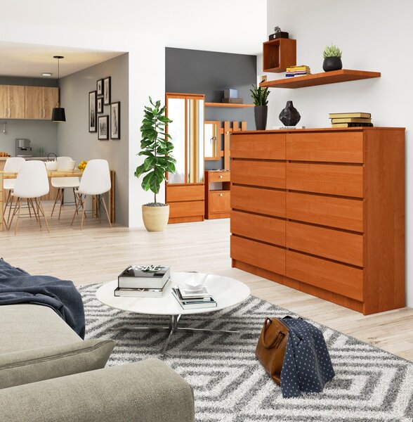 Ak furniture Komoda Rollo K 160 cm olše