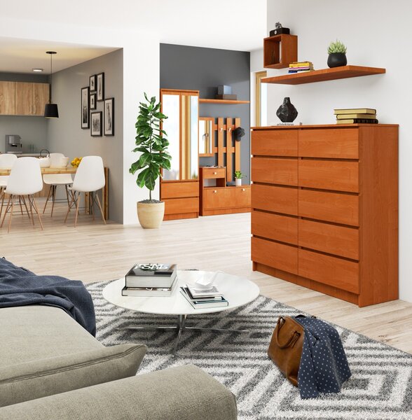 Ak furniture Komoda Kuba 120 cm olše