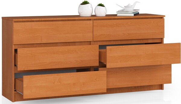 Ak furniture Komoda Rollo V 160 cm olše
