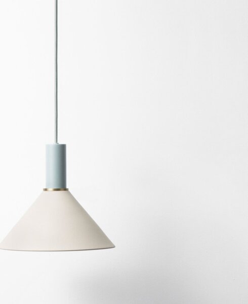 Ferm Living Stínítko Collect Cone, light grey 5118