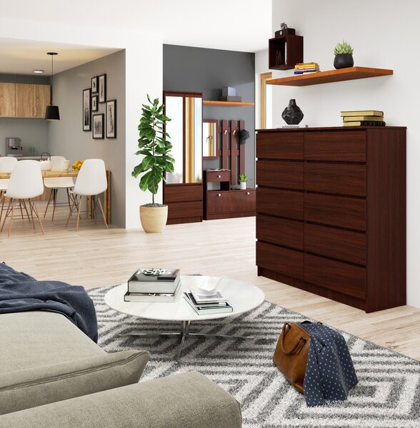 Ak furniture Komoda Kuba 120 cm wenge