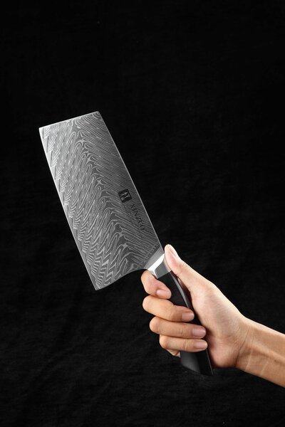 Univerzální kuchyňský čínský nůž TAO XinZuo Feng B32 7" - XinZuo.cz