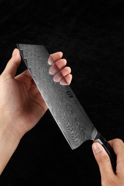 Univerzální kuchyňský čínský nůž TAO XinZuo Feng B32 7" - XinZuo.cz