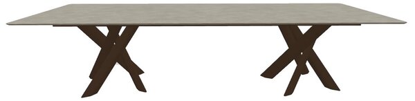 Varaschin Jídelní stůl System Star, Varaschin, obdélníkový 380x130x74 cm, rám hliník, deska HPL kat. A, barva dle vzorníku
