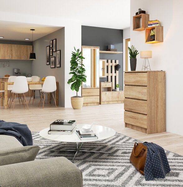 Ak furniture Komoda Kuba 60 cm dub sonoma