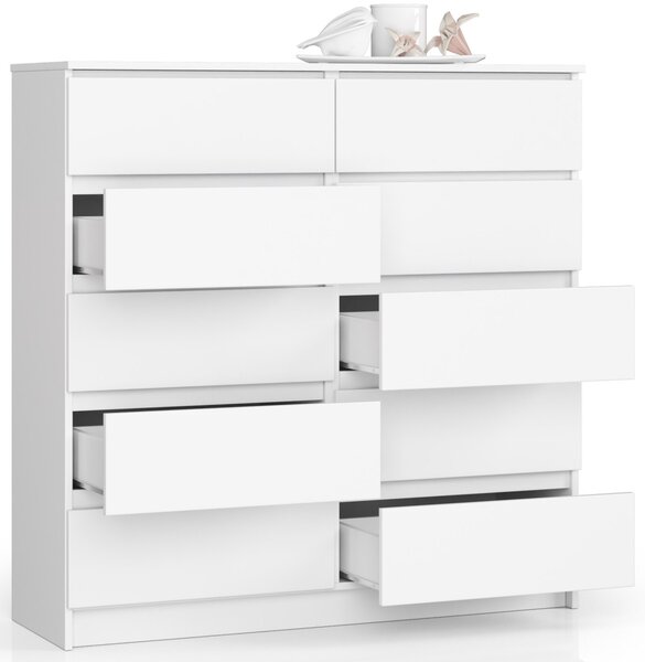 Ak furniture Komoda Kuba 120 cm bílá