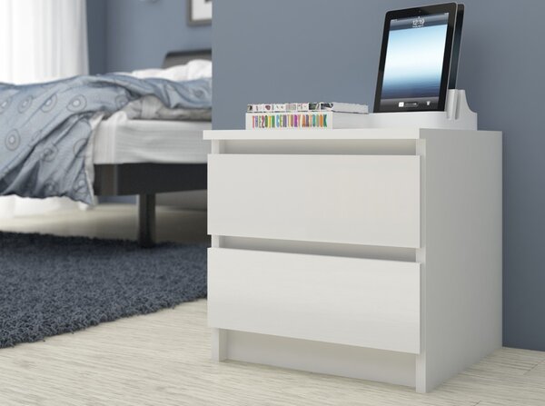 Ak furniture Komoda Liv 60 cm bílá