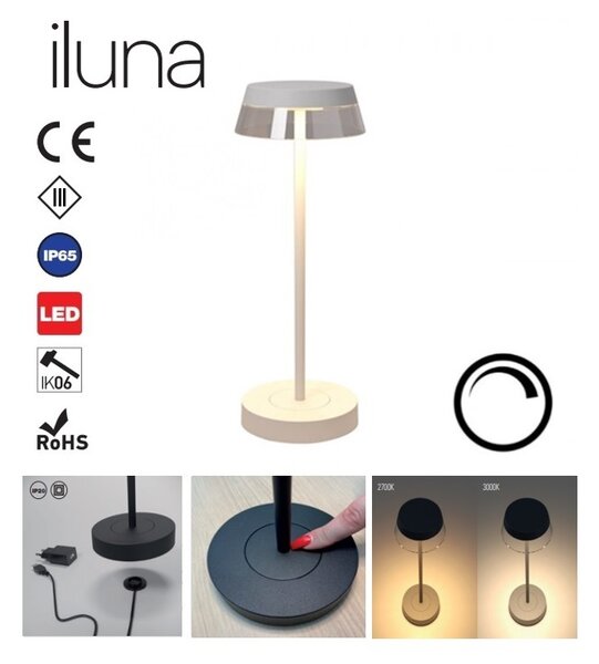 Stmívatelná LED lampička Iluna 90306 Redo Group RG_90306