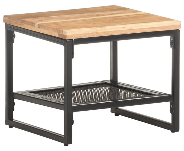 Odkládací stolek 40 x 40 x 35 cm masivní akáciové dřevo