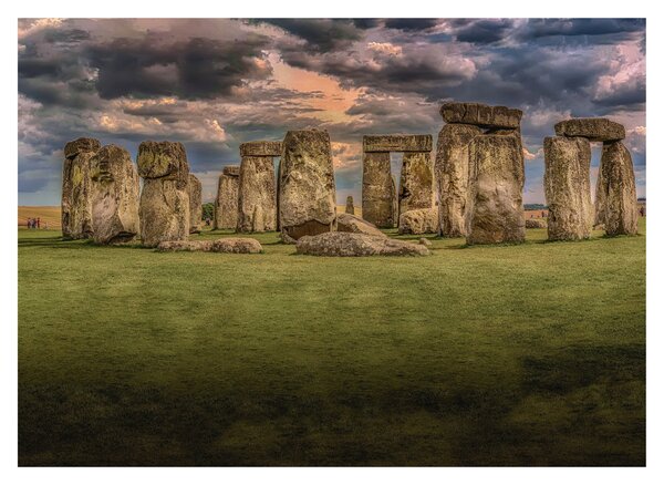 Skleněný obraz Stonehenge (70x50 cm)