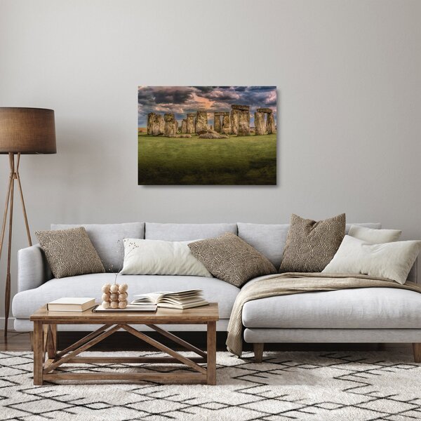 Skleněný obraz Stonehenge (70x50 cm)