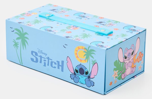 Sinsay - Sada výtvarných potřeb v organizéru 52 pack Stitch - modrá