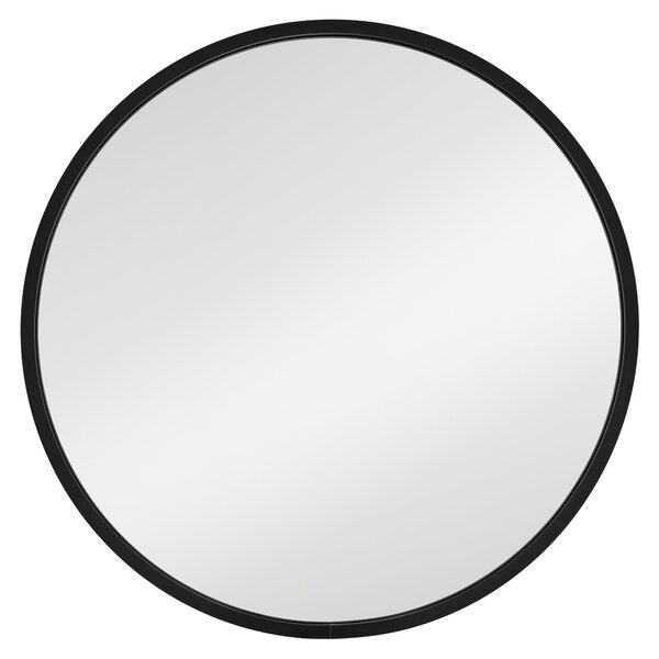 Dubiel Vitrum Ayo zrcadlo 50x50 cm kulatý černá 5905241012797