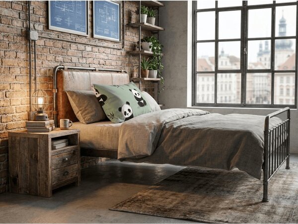 Povlak na polštář z mikrovlákna PANDA RELAX 70x90 cm, mentolový