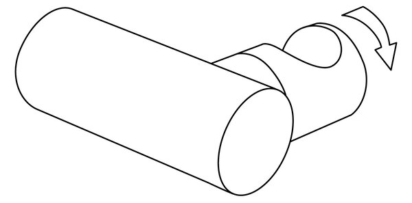 Deante Držák ruční sprchy Round - ANR A21U