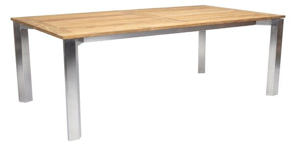 Stern Jídelní stůl Penta, Stern, obdélníkový 220x100x73 cm, rám nerezová ocel, deska HPL Silverstar 2.0 dekor dle vzorníku