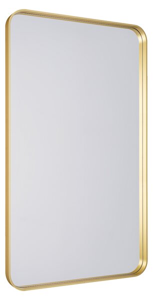 Dubiel Vitrum Rio zrcadlo 60x100 cm obdélníkový zlatá 5905241011561