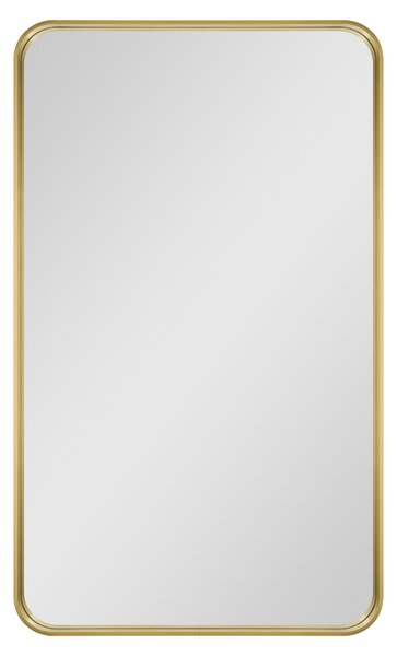 Dubiel Vitrum Rio zrcadlo 50x80 cm obdélníkový zlatá 5905241011547