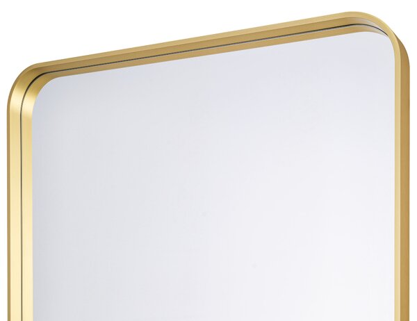 Dubiel Vitrum Rio zrcadlo 60x100 cm obdélníkový zlatá 5905241011561