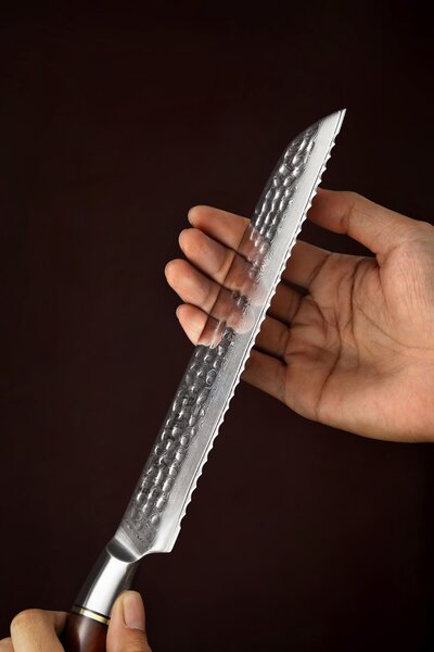 XinZuo Nůž na pečivo HEZHEN Master B30R 8.3"