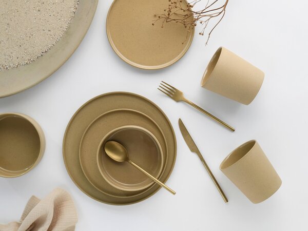 KOMBINOVANÁ SOUPRAVA, 16dílné, kamenina Creatable - Online Only nádobí, Online Only