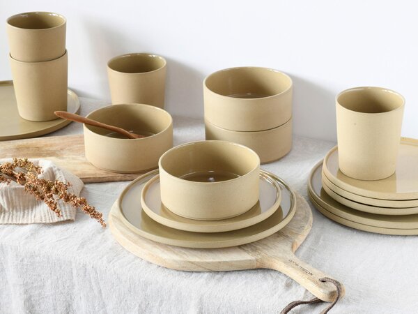 KOMBINOVANÁ SOUPRAVA, 16dílné, kamenina Creatable - Online Only nádobí, Online Only
