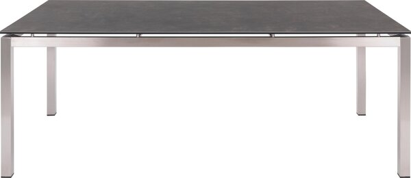 ZAHRADNÍ STŮL, kov, sklo, 200/100/75 cm Amatio - Venkovní stoly