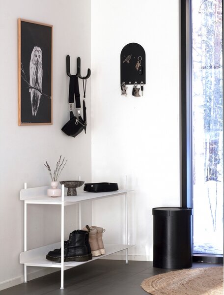 Miiko Design Magnetická tabule na klíče Arch, černá