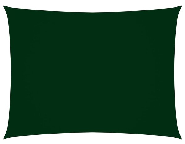 Stínící plachta oxfordská látka obdélníková 6x7 m tmavě zelená