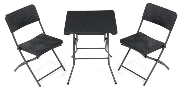 Set zahradního nábytku šedý AZS-L2161 GREY