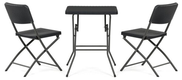 Set zahradního nábytku šedý AZS-L2161 GREY