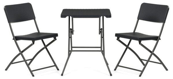 Set zahradního nábytku šedý AZS-L2161 GREY