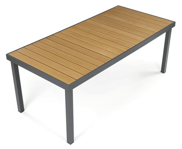 Zahradní stůl šedý AZT-W1408 GREY