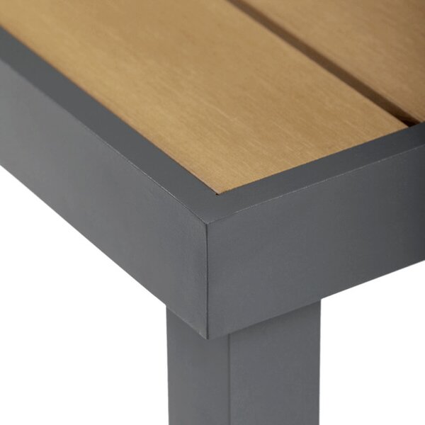 Zahradní stůl šedý AZT-W1408 GREY
