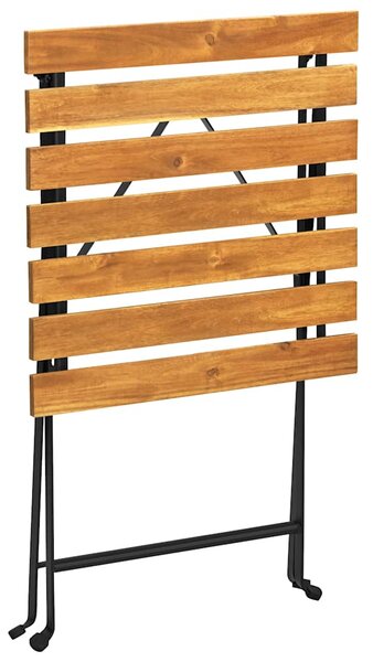 Bistro stolek 55 x 54 x 71 cm masivní akáciové dřevo 313158