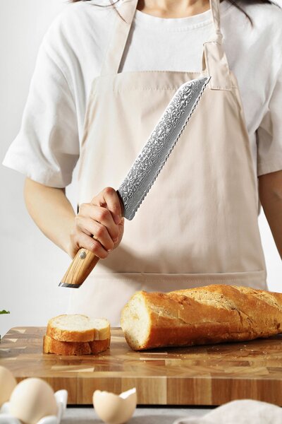 Nůž na pečivo XinZuo Lan B37 8.5"