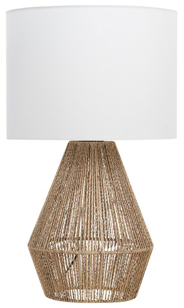 Stolní lampa MALEWA Papírové lano Přírodní