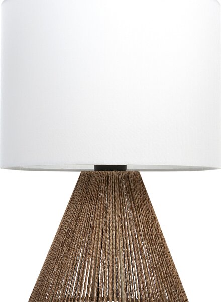 Stolní lampa MALEWA Papírové lano Přírodní