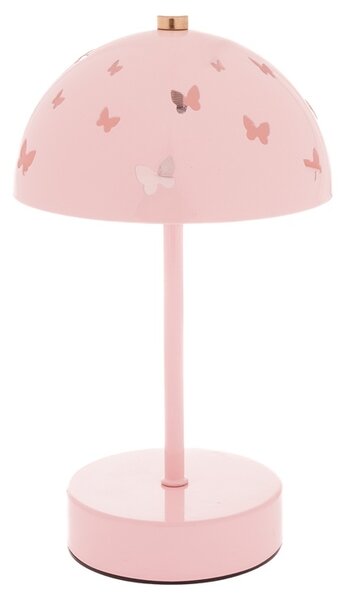 Stolní lampa MOTÝLEK růžová