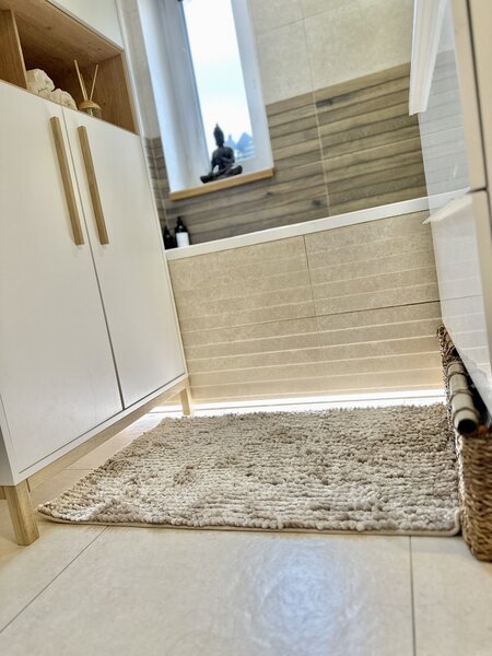 BO-MA Koupelnová předložka Ella micro béžová - 50x80 cm
