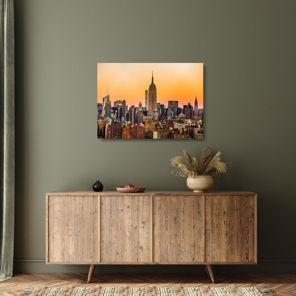 Skleněný obraz New Yorku (70x50 cm)