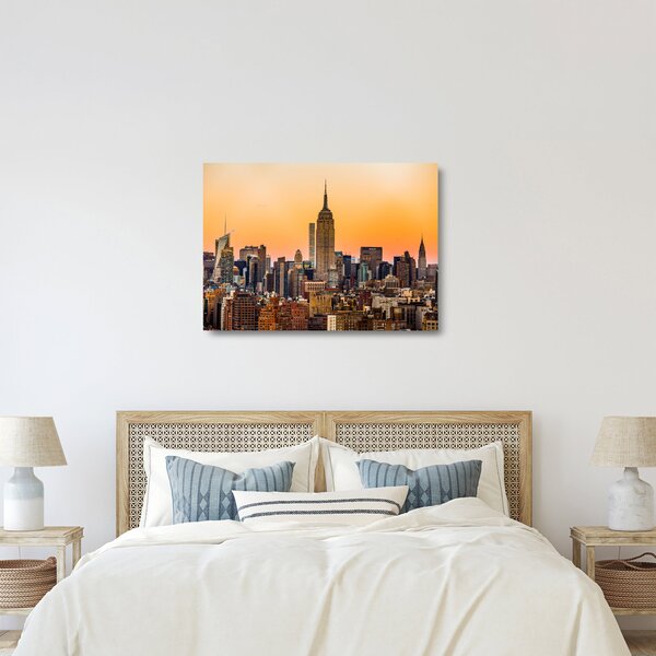 Skleněný obraz New Yorku (70x50 cm)