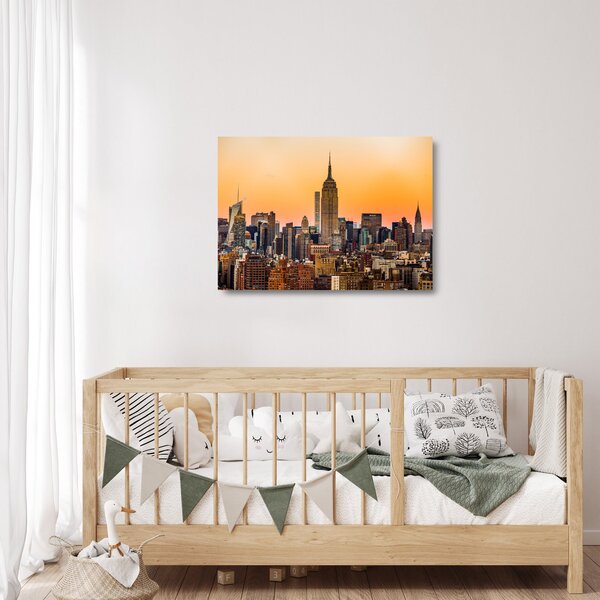 Skleněný obraz New Yorku (70x50 cm)
