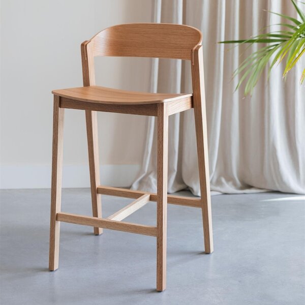 Housecraft Living Dubová barová židle Wooz 65 cm